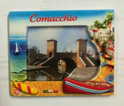 Calamita Magnete - COMACCHIO - arc - PLASTICA - TREPPONTI 2 - CORNICE MARITTIMA